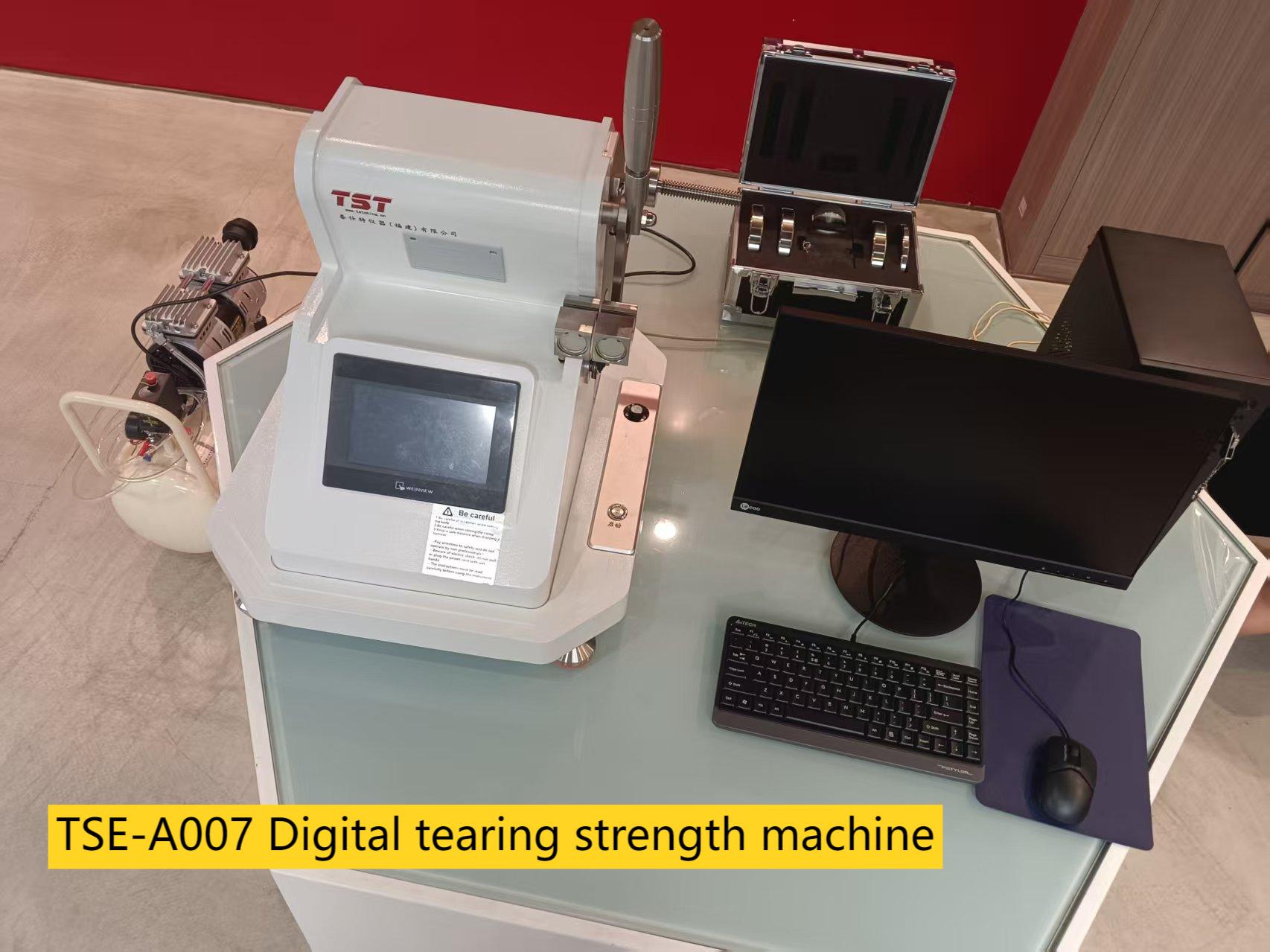 Máy kiểm tra xé vải Elmendoft ASTM D1424, DIN 53862, ISO13937-1, ISO4674-2, ISO9290